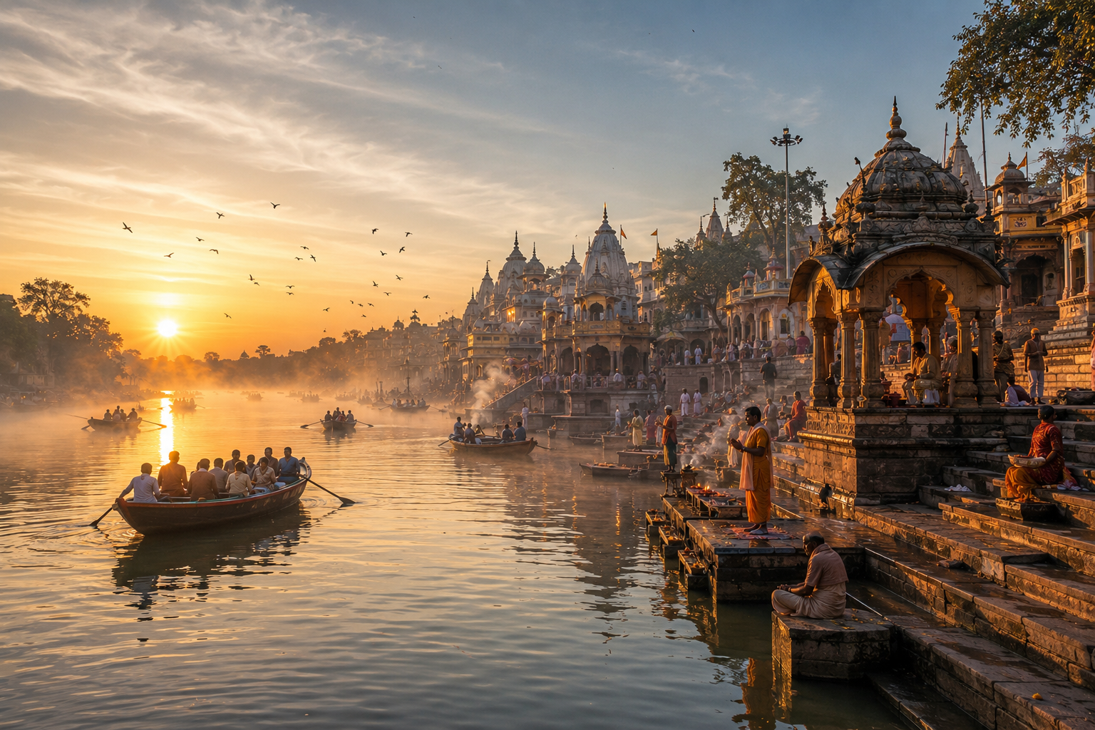 Vrindavan Sacred Ghats and Divine Temple Heritage
